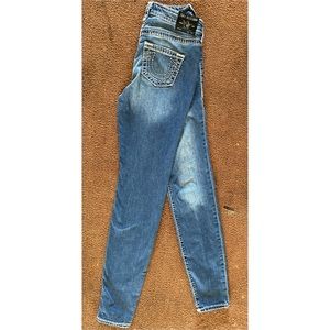 True Religion jeans for sale . Worn twice , in great condition .